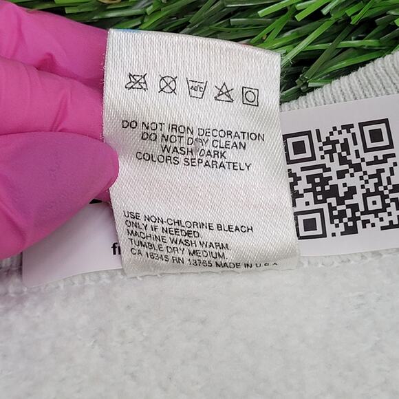 Vintage 90s Penn-State Sweatshirt Women Large 23x24 Gray USA - Picture 10 of 15